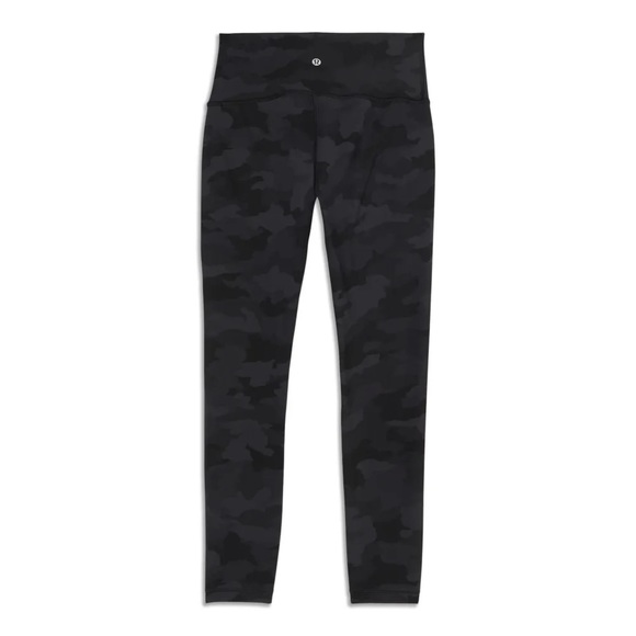 Lululemon Align leggings. 23”. Black Camo. - Picture 1 of 2